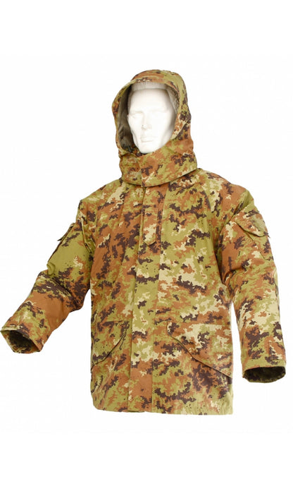 SBB PARKA Impermeabile 2 CAPPUCCI Vegetato