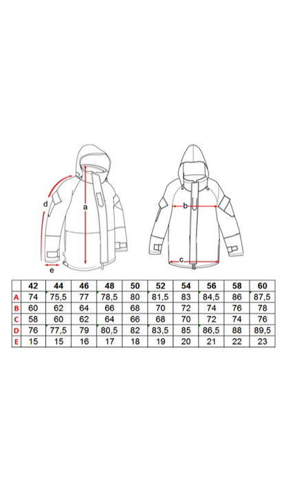 SBB PARKA Impermeabile 2 CAPPUCCI Vegetato